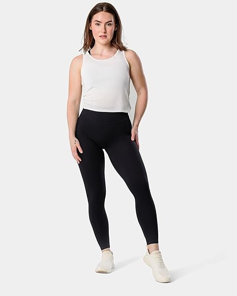 Serenity No Front Seam Leggings 25" Inseam Yoga Pants High Waisted Soft Workout Tights