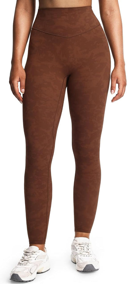 High Waisted Workout Leggings for Women Tummy Control Buttery Soft Yoga Metamorph Deep V Pants 26"