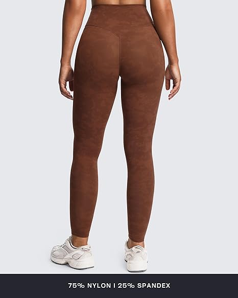 High Waisted Workout Leggings for Women Tummy Control Buttery Soft Yoga Metamorph Deep V Pants 26"